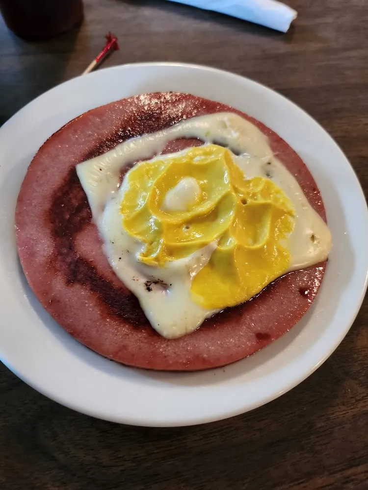 Fried Bologna Sandwich